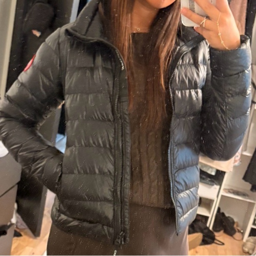 Canada Goose Black Quilted Down Puffer Jacket